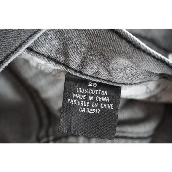 West 49 Jeans Womens Size 28 Gray Denim Skinny Skater - Picture 10 of 12